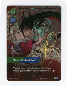 Nine-Tailed Fox (Ahri) — Signature|Foil — ID 17795