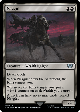 Nazgûl (LTR-338) - The Lord of the Rings: Tales of Middle-earth Foil