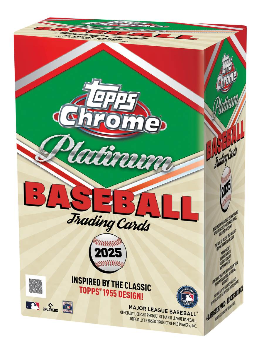 2025 Topps Chrome Platinum Baseball Blaster Box