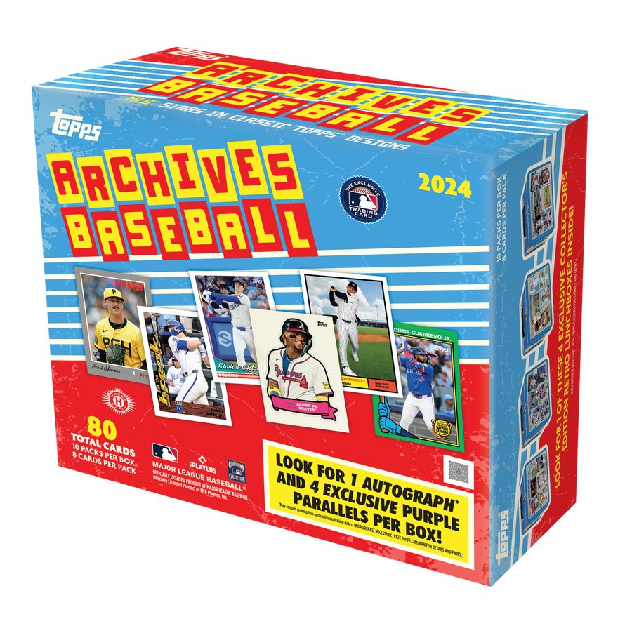 2024 Topps Archives Baseball Collector's Box