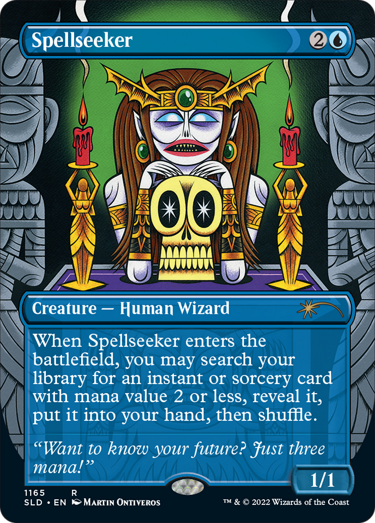 Spellseeker (SLD-1165) - Secret Lair Drop (Borderless) Foil