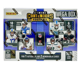 2023 Panini Contenders Football Hobby Mega Box (Orange Parallels)