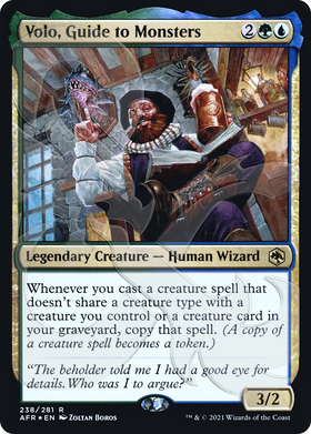 Volo, Guide to Monsters (AFR&-238A) - Adventures in the Forgotten Realms Promos Foil