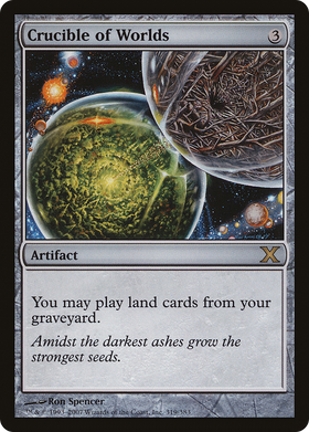Crucible of Worlds (10E-319) - Tenth Edition Foil