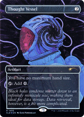 Thought Vessel (SLD-1495★) - Secret Lair Drop (Borderless) Foil