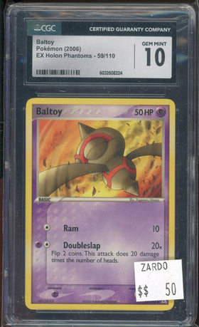 CGC 10 BALTOY HOLON PHANTOMS