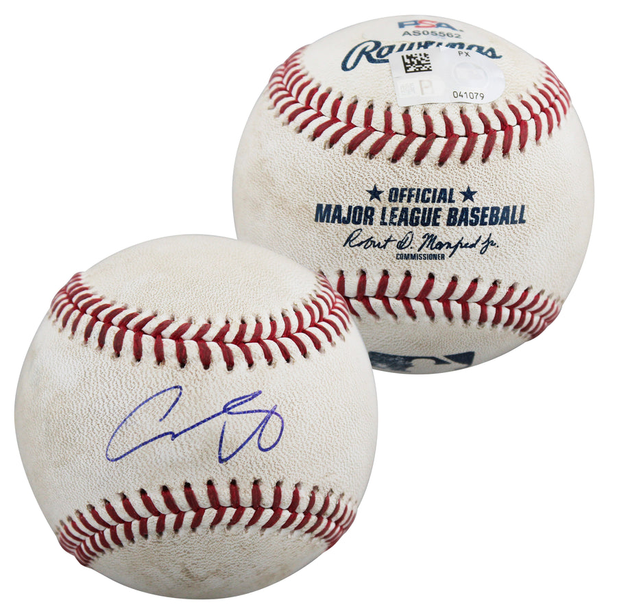 Shohei Ohtani Signed 6/22/2024 LAA Vs LAD Game Used OML Baseball MLB & PSA LOA