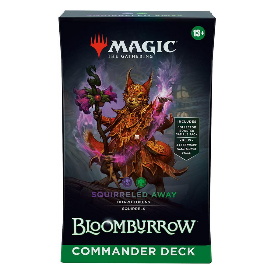 Magic the Gathering: Bloomburrow Commander Deck - Squirreled Away