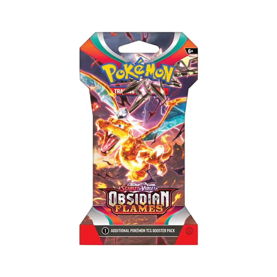 Obsidian Flames Sleeved Pack